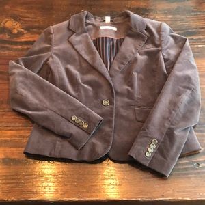 Loft velvet blazer jacket